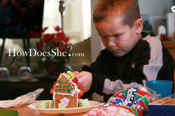 gingerbread house