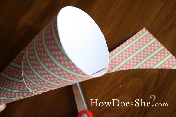 paper cone favors