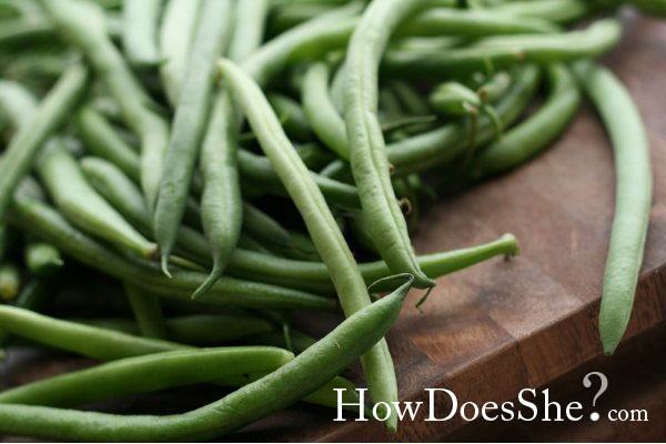 Recipes for fresh green beans