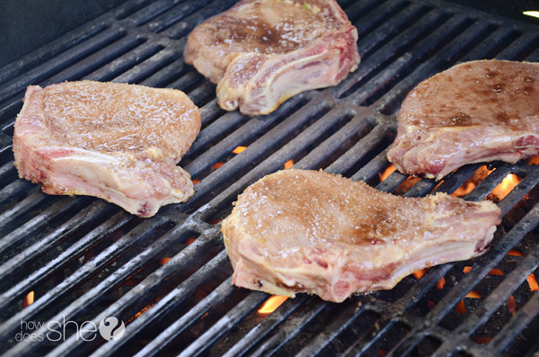 brown sugar rubbed pork chops