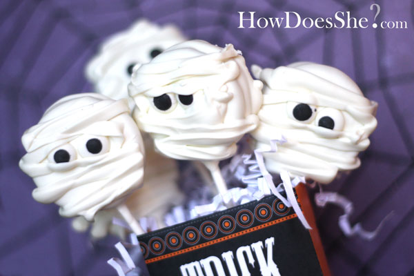 halloween cookie suckers