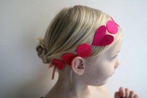 heart headband heart headband
