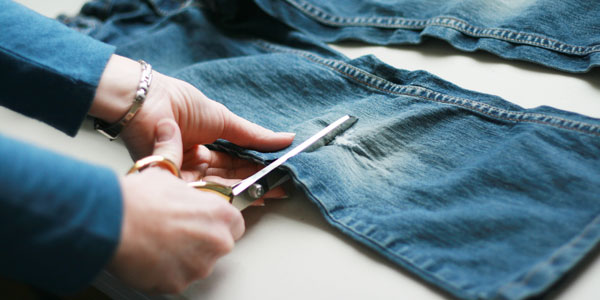 What to do with HOLEY or TOO SHORT jeans…