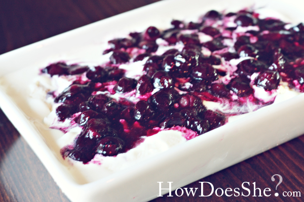 lemon blueberry ice cream