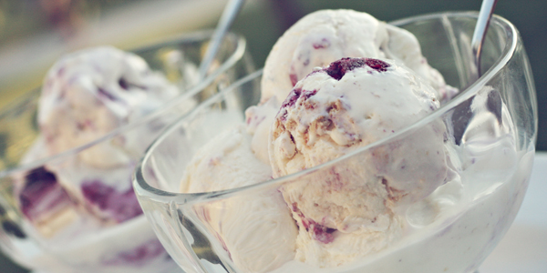 Lemon Blueberry Pie Ice Cream