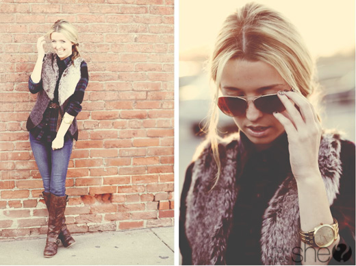 faux fur fashion