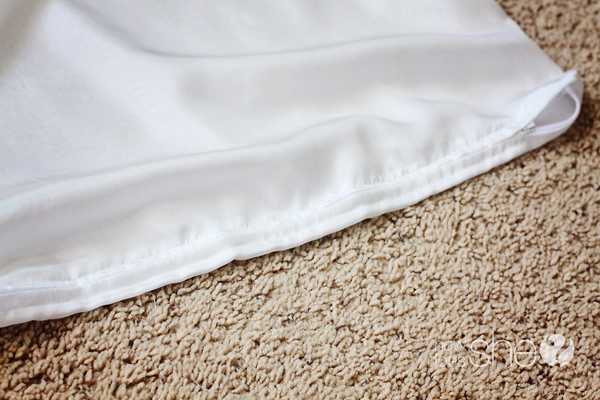 Homemade Silk Pillowcase 