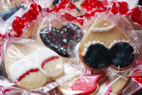 lingerie cookies