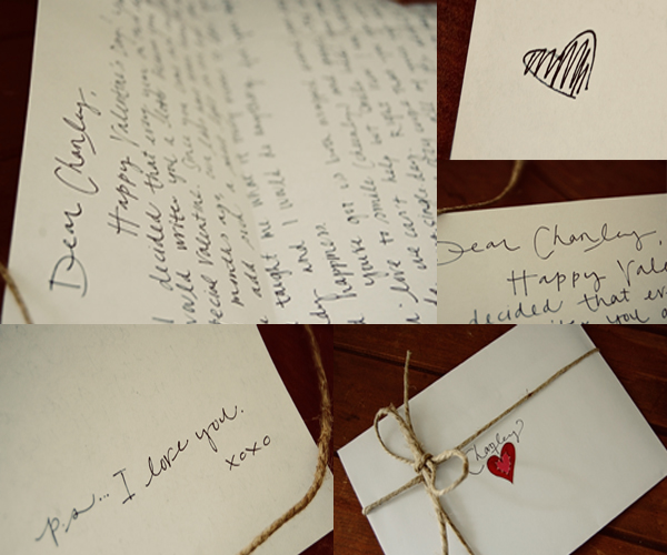 Writing Love Letters To Your Child