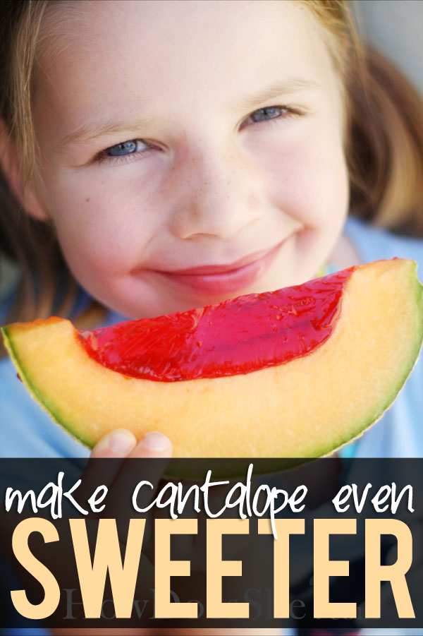 cantaloupe and jello