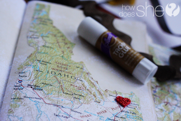 Map O’ Love – A Map Memory Journal