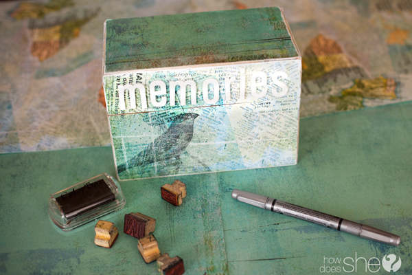 How to make a Memory Box