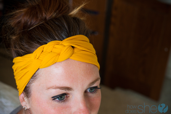 Turn your Old Nylon into a Headband