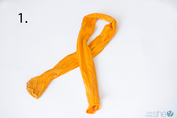 Turn your Old Nylon into a Headband