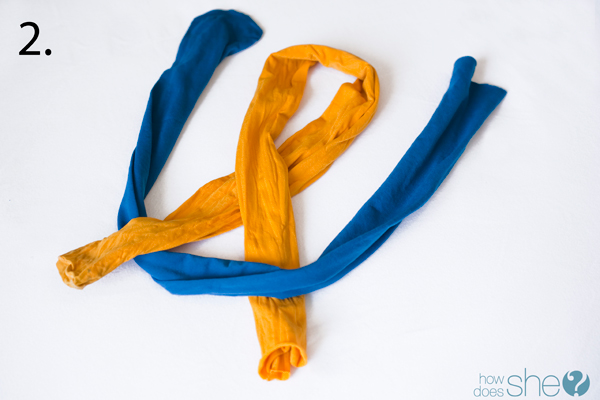 Turn your Old Nylon into a Headband