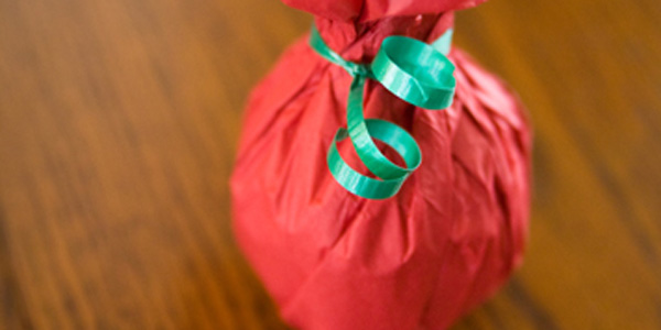How To Give a Chocolate Orange as an Apple