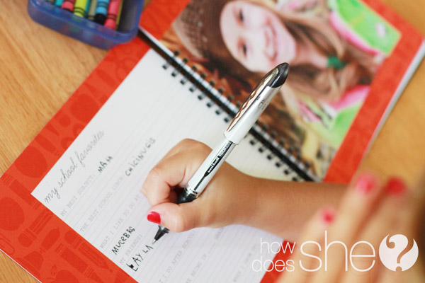 Keep track of their school memories with Paper Coterie