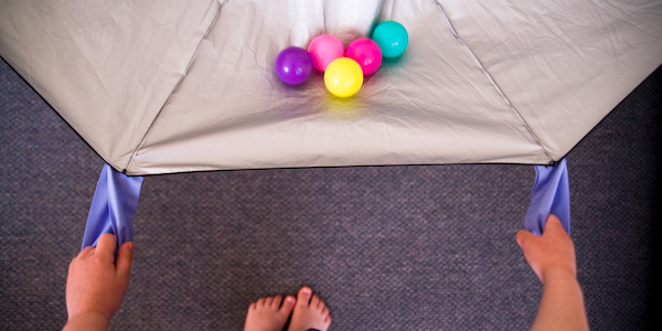 Repurpose your broken umbrella…your kids will LOVE this!