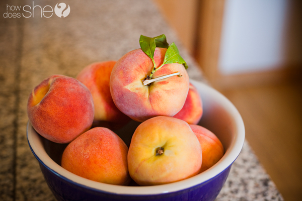 Homemade Peach facial