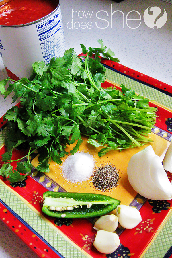 homemade salsa