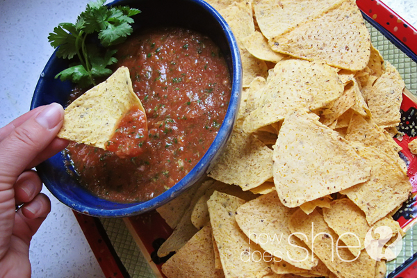 homemade salsa