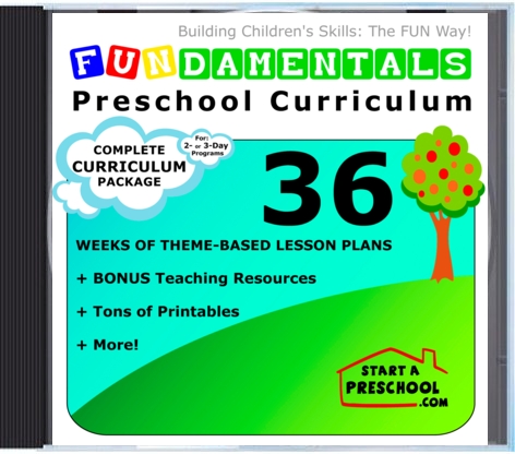 {It’s back!!} Preschool Curriculum Package GIVEAWAY