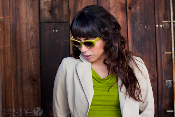 Go Green in Fashion sunglasses