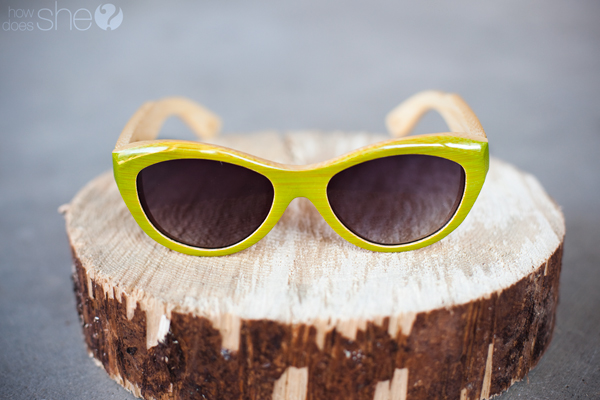 Go Green in Fashion sunglasses