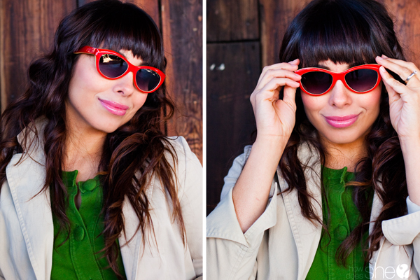 Go Green in Fashion sunglasses