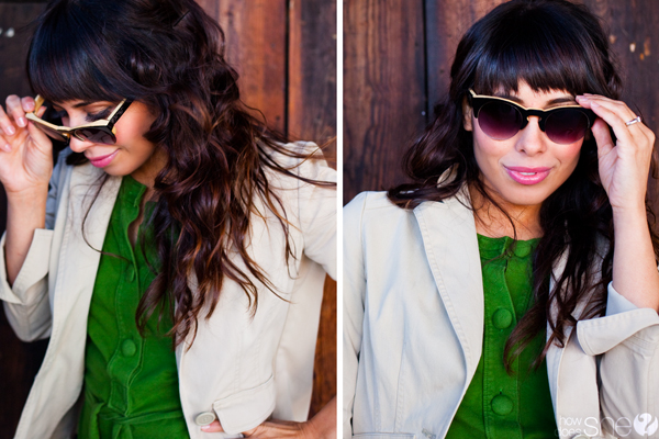 Go Green in Fashion sunglasses