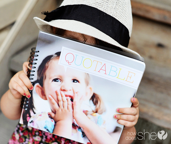 kids quote book