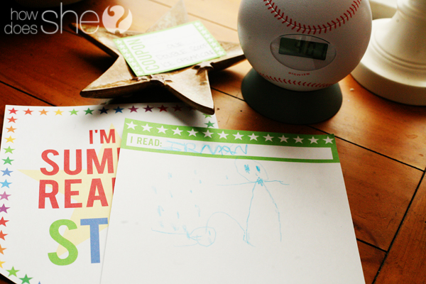 Summer Reading Star PRINTABLE