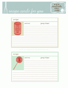 recipe-cards