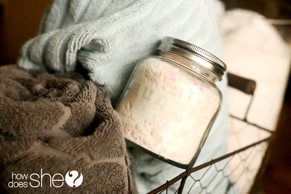 homemade laundry detergent