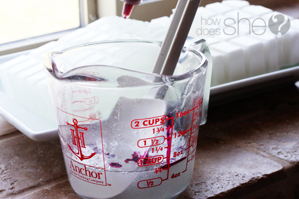 Layered Soap Making