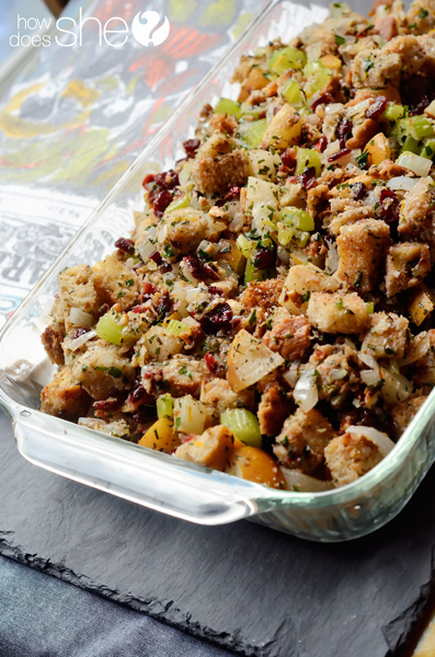 Turn Savory Stuffing from Thanksgiving into Bread Pudding for Brunch