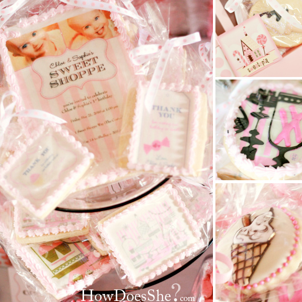 Stunning sweet shop birthday party