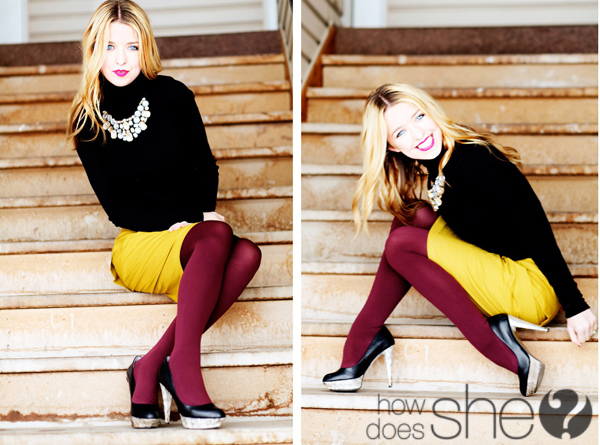 wearing color