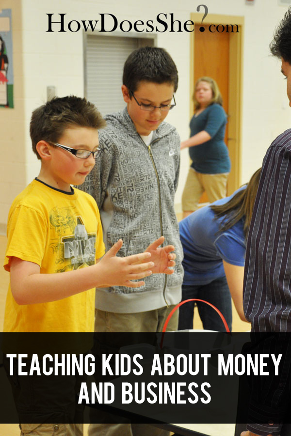 teaching kids about money and business