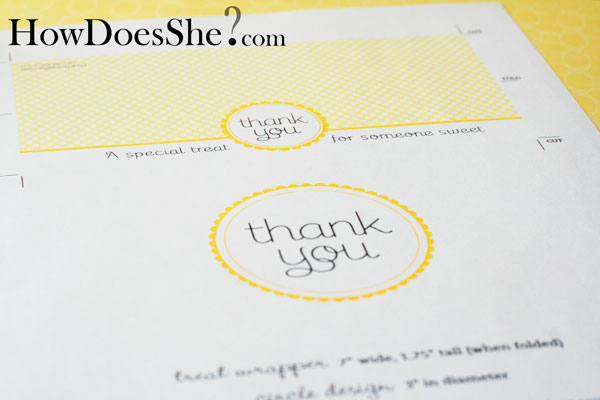 Free Thank You Printables