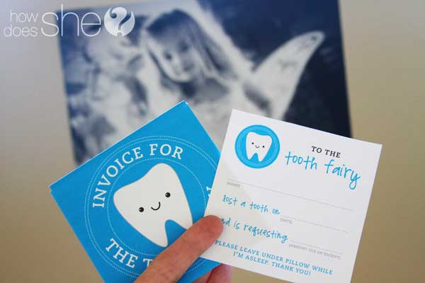 Free Tooth Fairy Printables