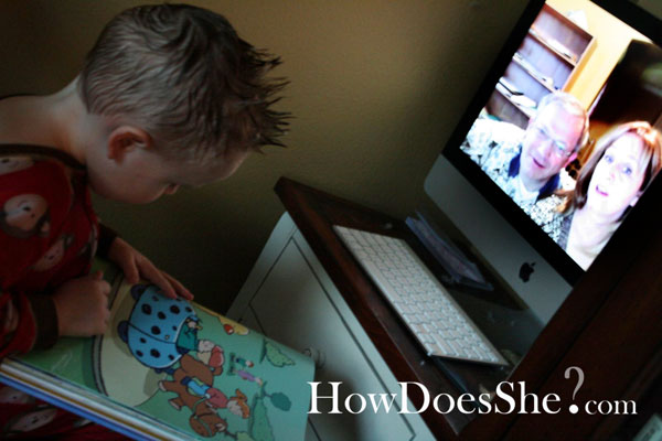 Long Distance 'Date' with Grandma