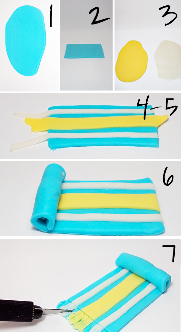 decorating cupcakes with fondant