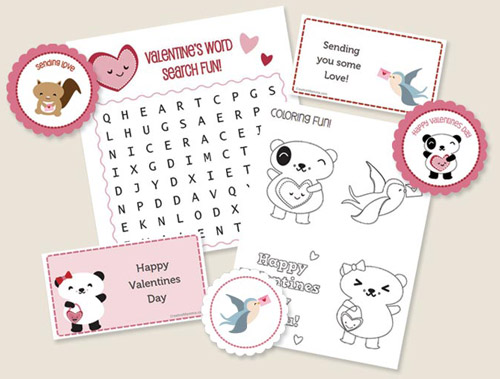 Over 90 FREE Valentine Printables For You!