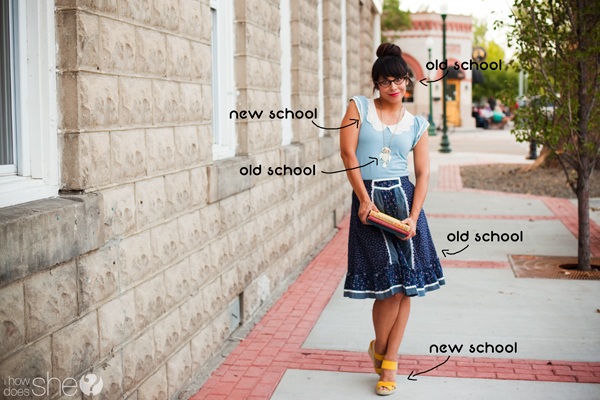 Tips For Dressing in old style vintage