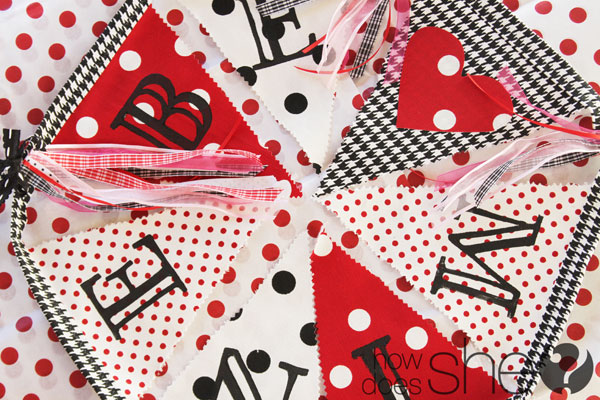 Be Mine Valentine Banner
