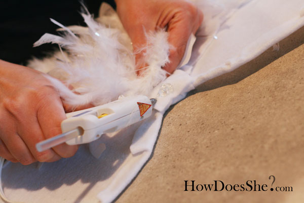 Nativity Angel Wing tutorial