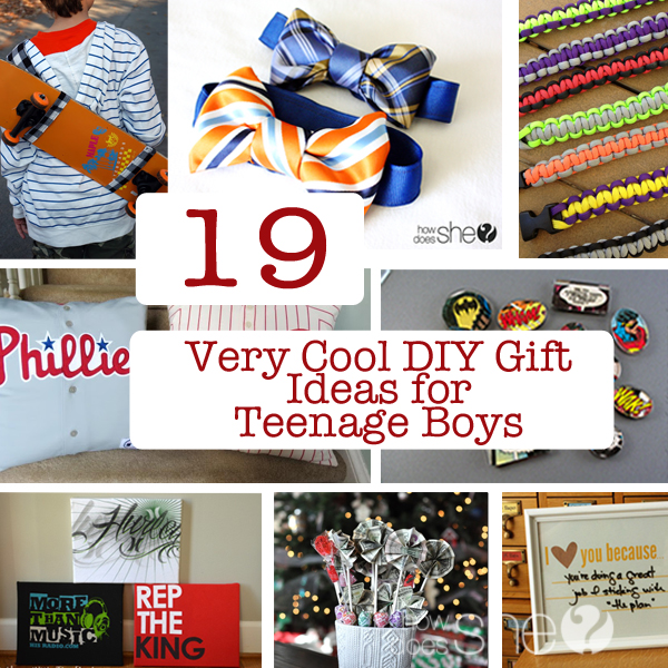 19 Very Cool DIY Gift Ideas for Teenage Boys | Great Gift Ideas